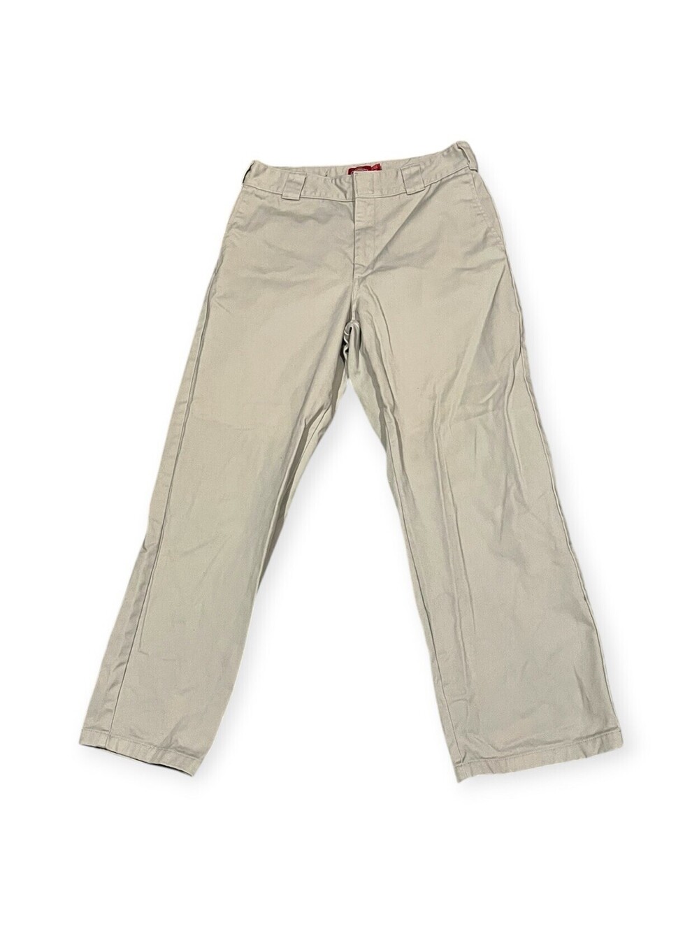 Dickies Women's 9/29 Khaki Straight Leg Work Pants Chino Skater
